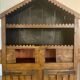 rustic Wabi-Sabi wardrobe in solid beech.