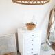 Chiffonnier commode en bois vintage circa années 50