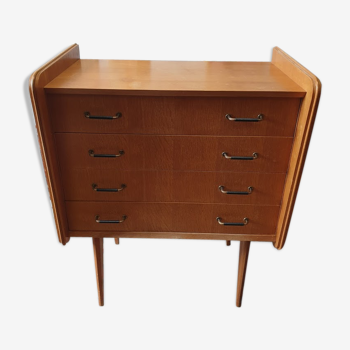 Commode années 50 pieds compas