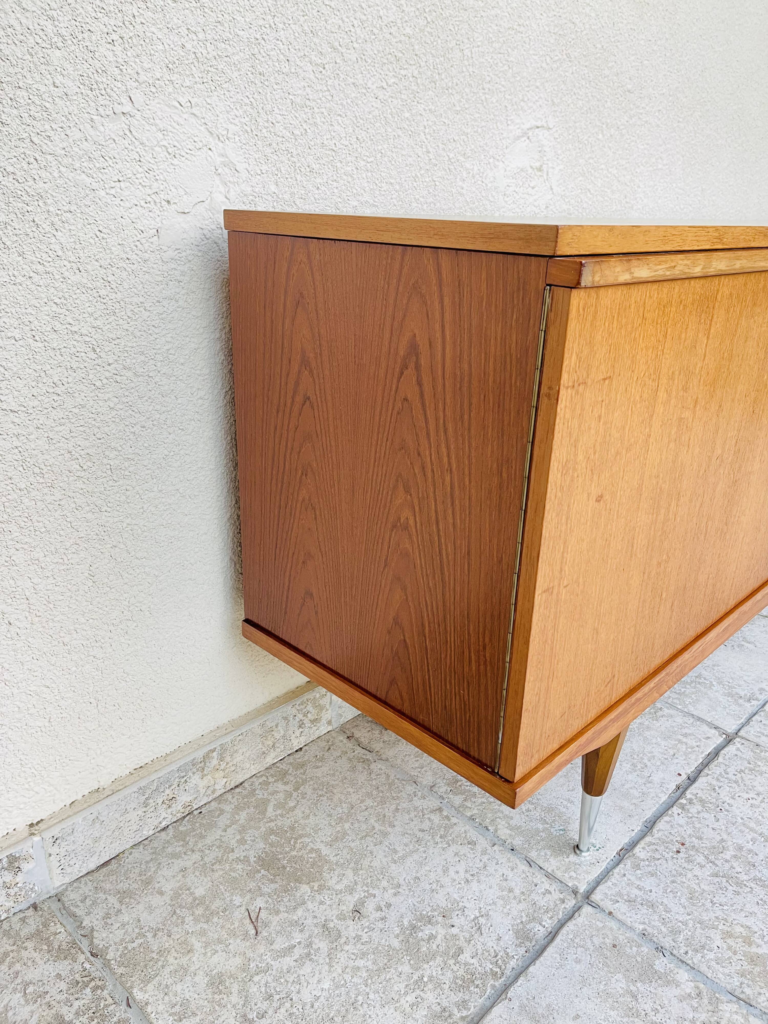 Scandinavian teak row