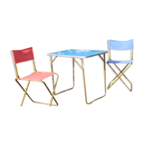 Vintage camping table and chairs
