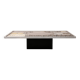 Table basse brutaliste de Raf Verjans