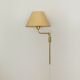 1970s Brass Lesan Wall Lamp by Florian Schulz
