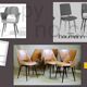 Set of 6 chairs, 60s