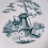 Flat plate Delph iron earth early twentieth century