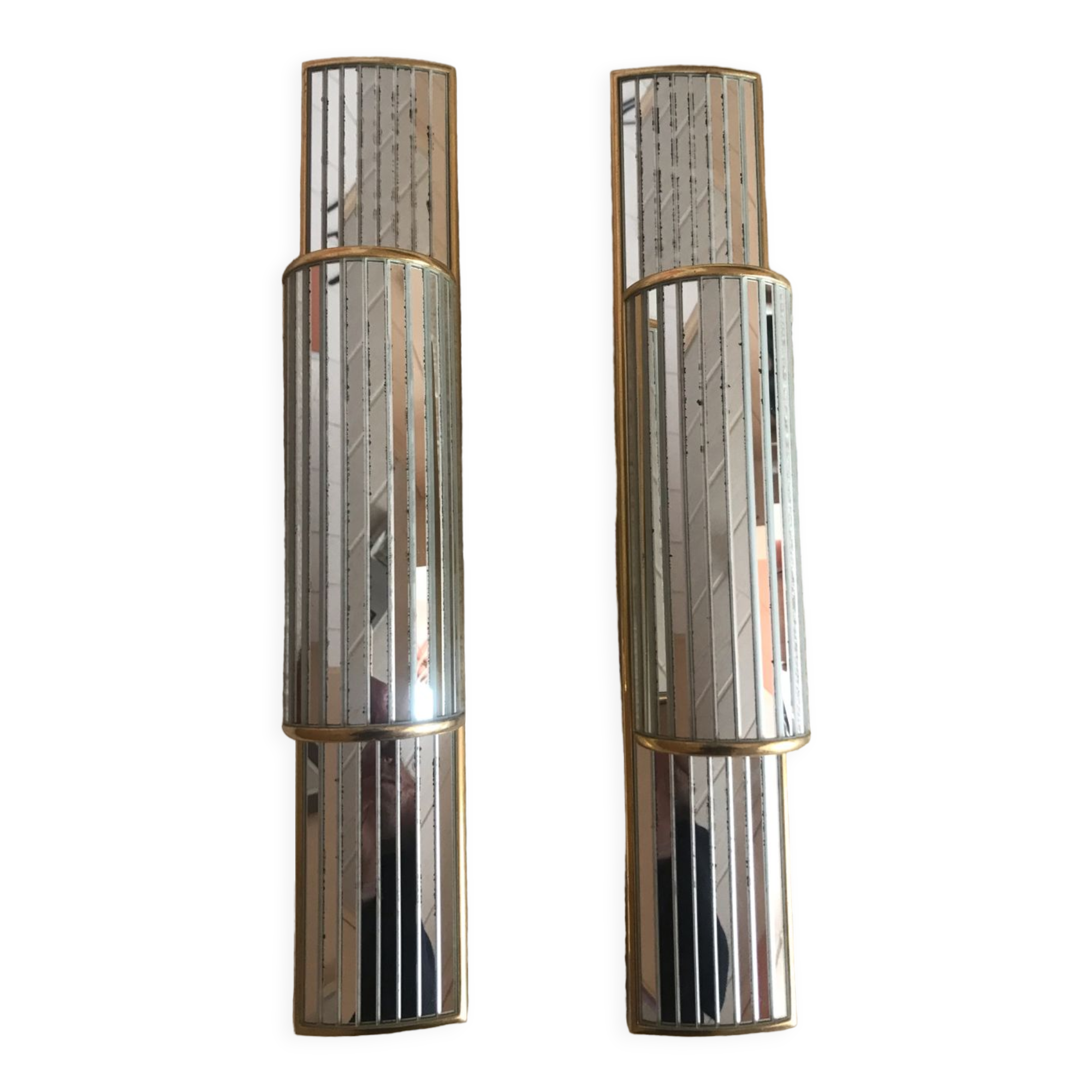 Pair of wall lamps year 70