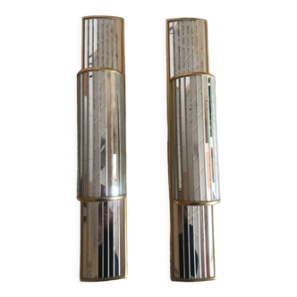 Pair of wall lamps year 70