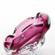 Josef Hospodka for Chribska - Bohemian glass 60s - ash tree - pocket empty