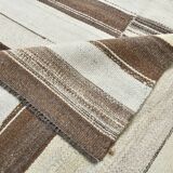 Tapis de salon 9x12, doux, beige et marron, turc, 267x369 cm, SK 33650