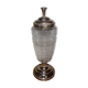 Old urn vase in art deco glass
