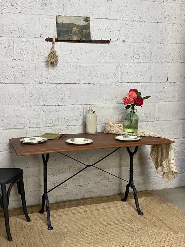 Table bistrot ancienne