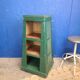 Meuble de métier, bibliothèque indistrielle vintage vers 1950