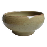 Ceramic bowl / glazed pottery signed 60s-70s