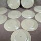 Lot de 12 assiettes plates Gien