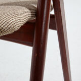 Model CH29P Sawbuck teak dining chairs by Hans J. Wegner for Carl Hansen & Søn, Set of 4
