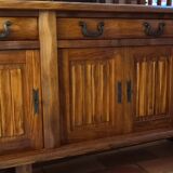Enfilade en orme massif vintage 1950