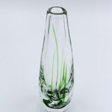 Vicke Lindstrand Glass Vase by Kosta 1960s