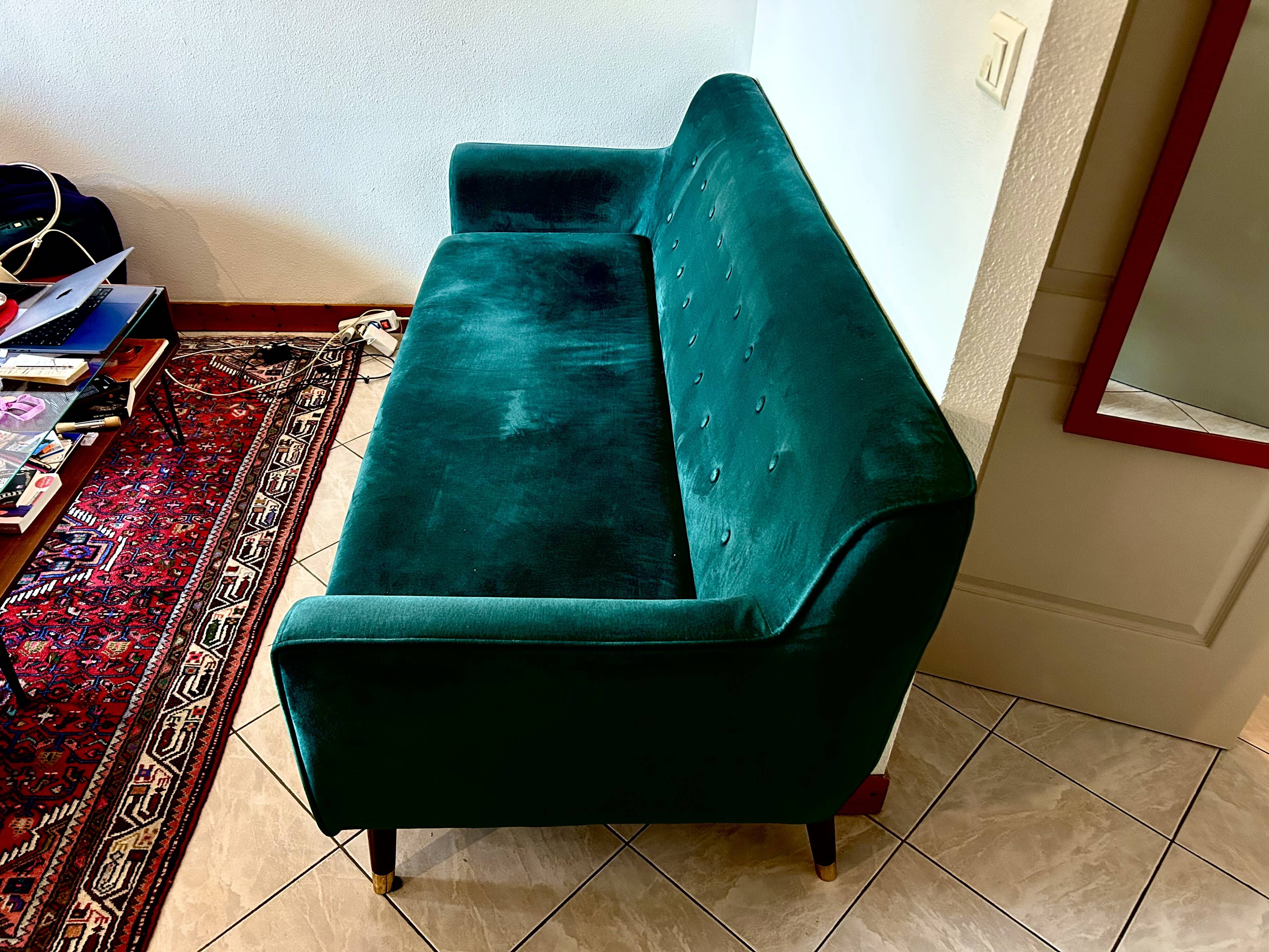 Scandinavian 3-seater sofa
