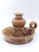 Stoneware candlestick by Pierre Pigaglio – Saint-Amand-en-Puisaye