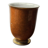 Royal Copenhagen Crackle Glaze Vase