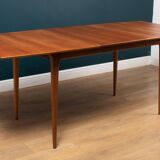 Retro extending dining table & 4 chairs by tom robertson for mcintosh of kirkcaldy
