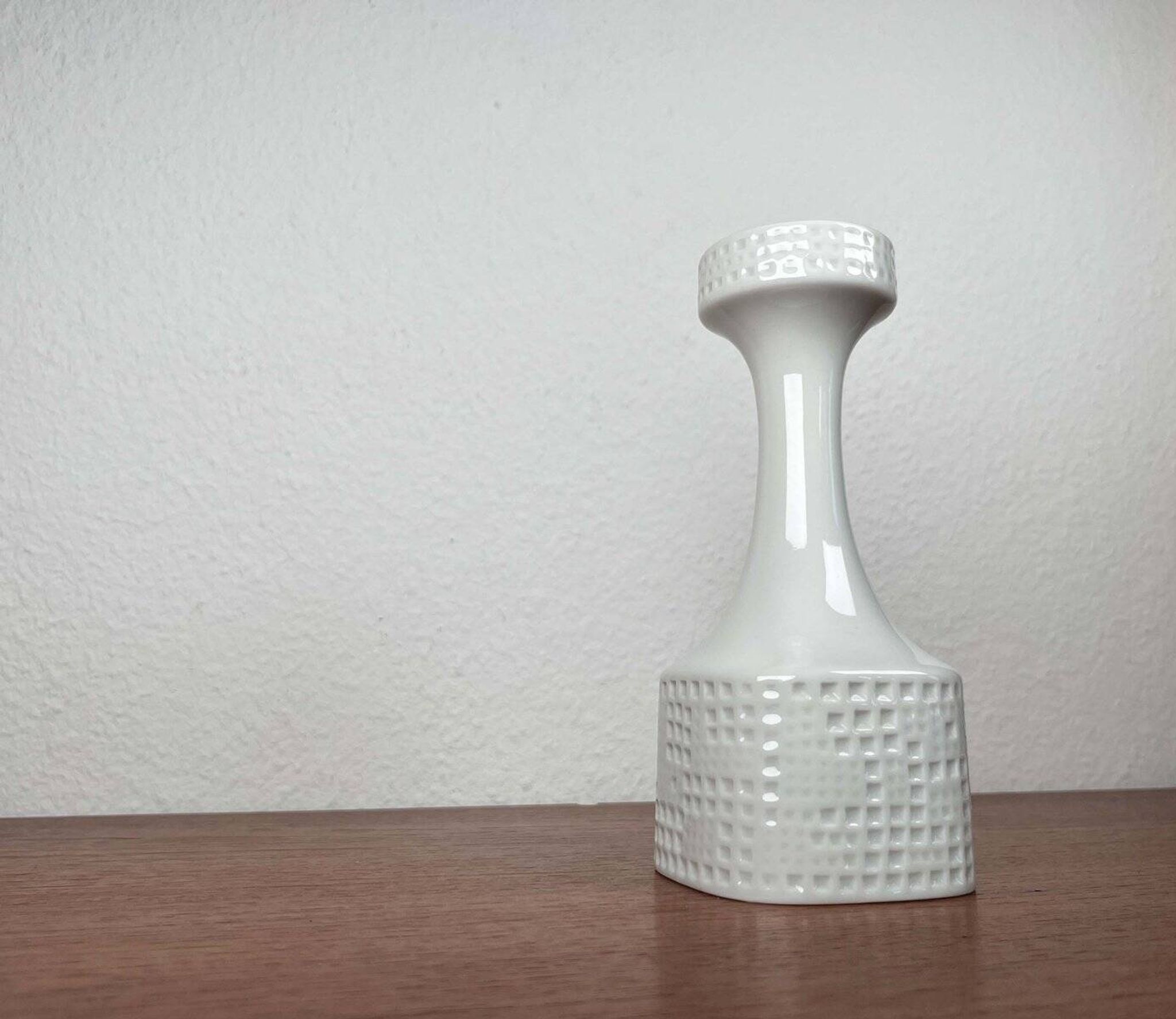 Vintage porcelain vase by Hans Achtziger for Hutschenreuther, 1970s.