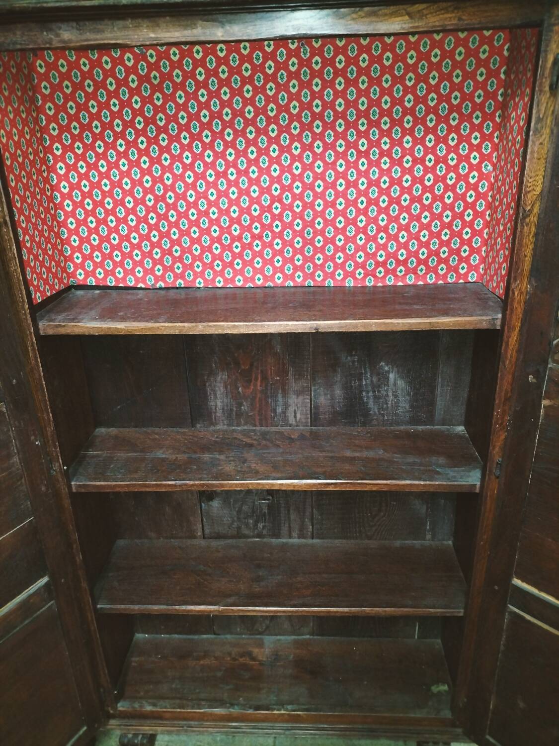 Spanish style pantry cabinet