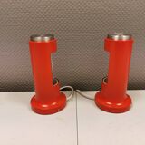 Vintage set of wall lamps model"Contact"designed by Peter Avondoglio for Danish Fog & Mørup