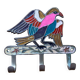 Hanging cloth bird brass