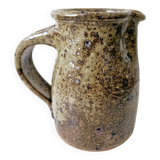 Old pitcher in pyrite stoneware