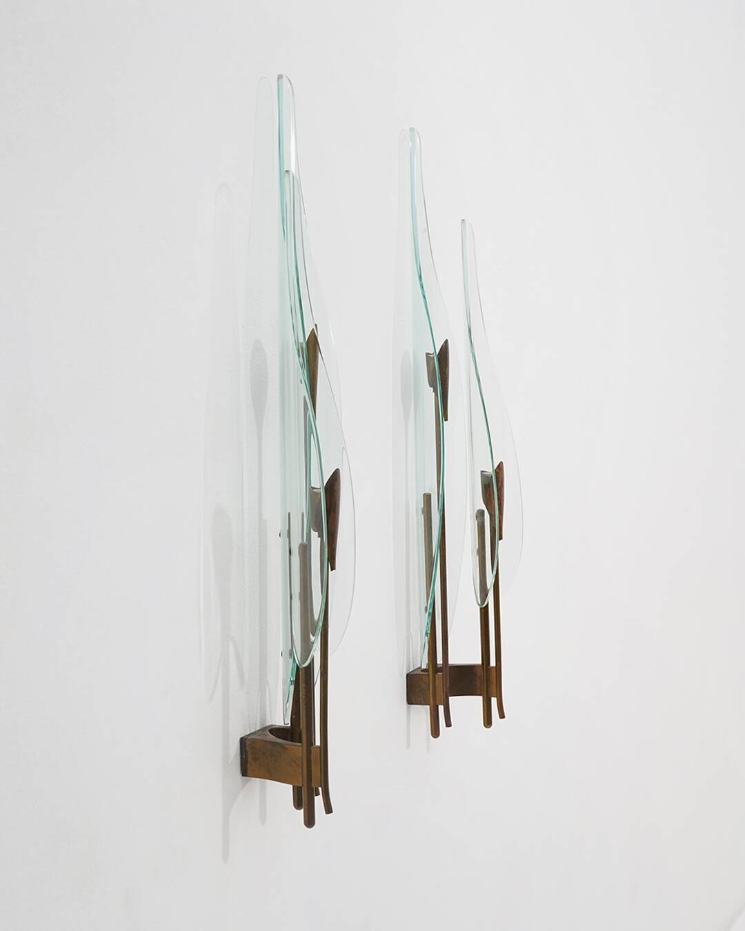 Wall lamp mod. 1461 by Max Ingrand, Fontana Arte, 1960s
