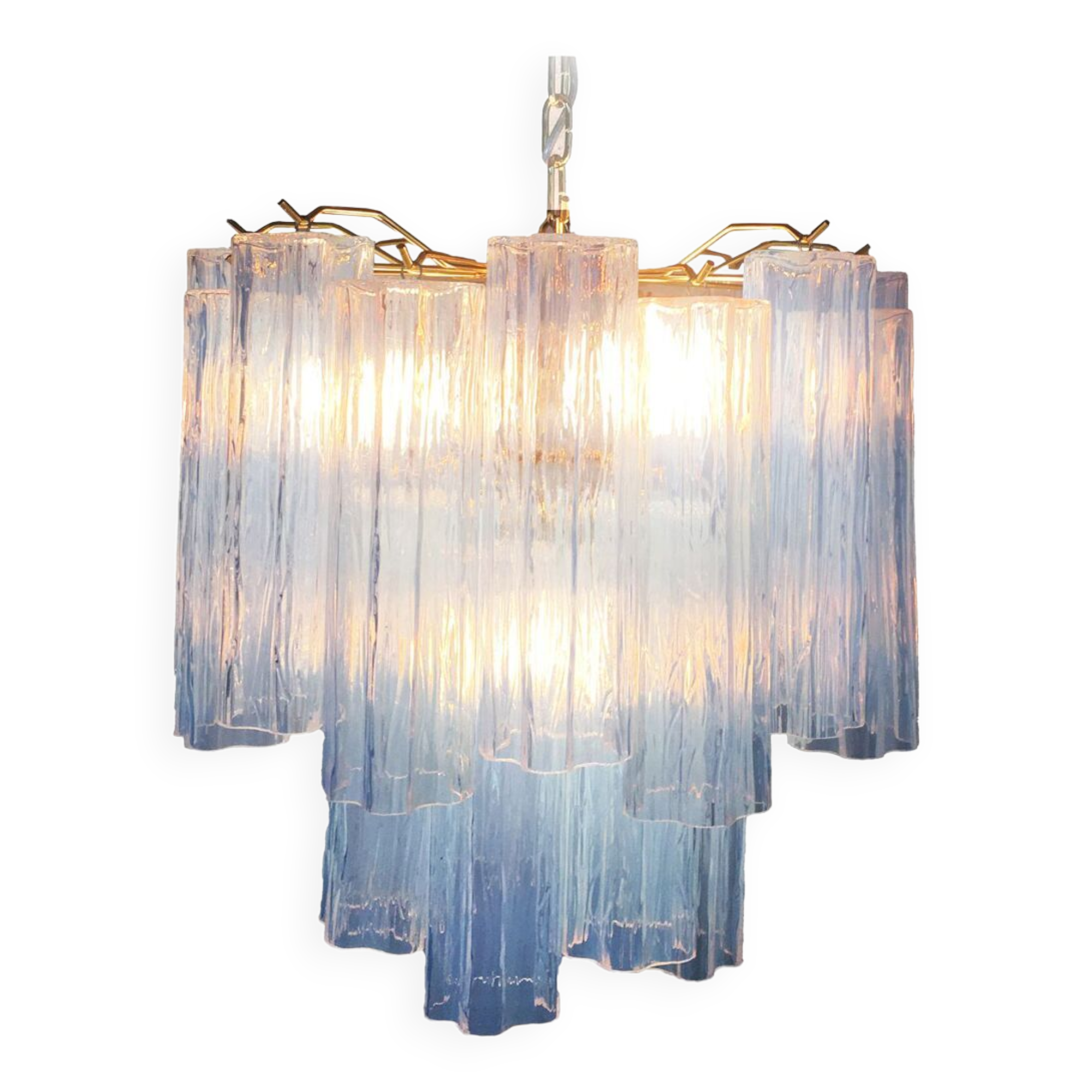 Lustre en verre de murano