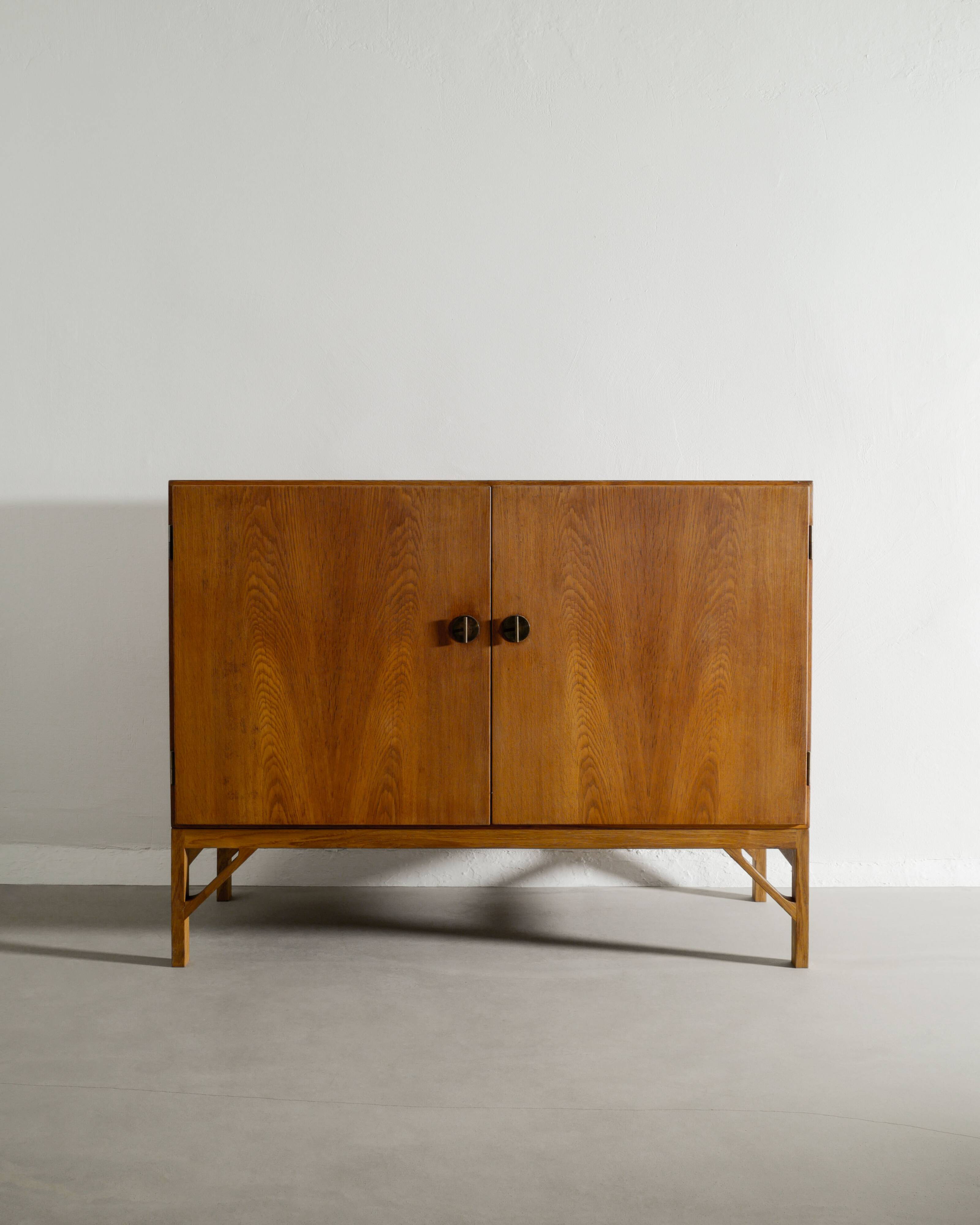 Vintage Danish Mid Century Wooden "232" Sideboard by Børge Mogensen, 1960s
