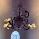 Murano chandelier - modern design - superb - warm white LED