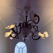 Lustre murano - moderne design - superbe - LED couleur chaude