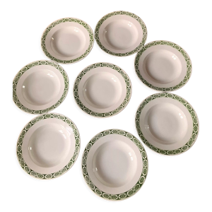 Lot assiettes luneville d'occasion