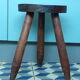 Tabouret de traite tripode