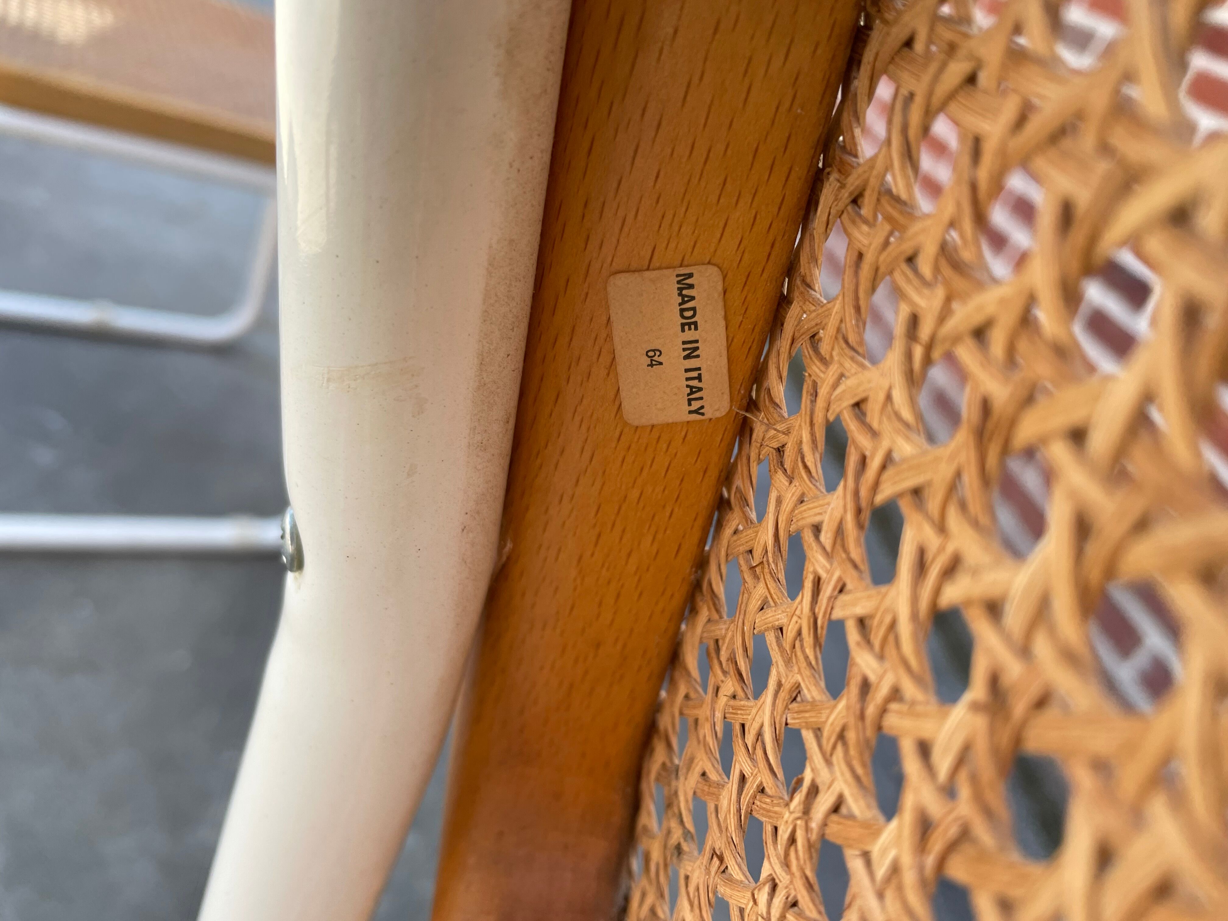 Cesca design chair b32 model white