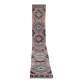Tapis de couloir turc vintage