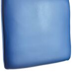 Méridienne et pouf en cuir de Nicoletti, Italie, années 1980.