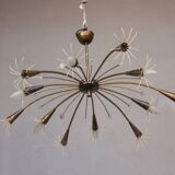 Chandelier 12 light 1960