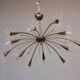 Chandelier 12 light 1960