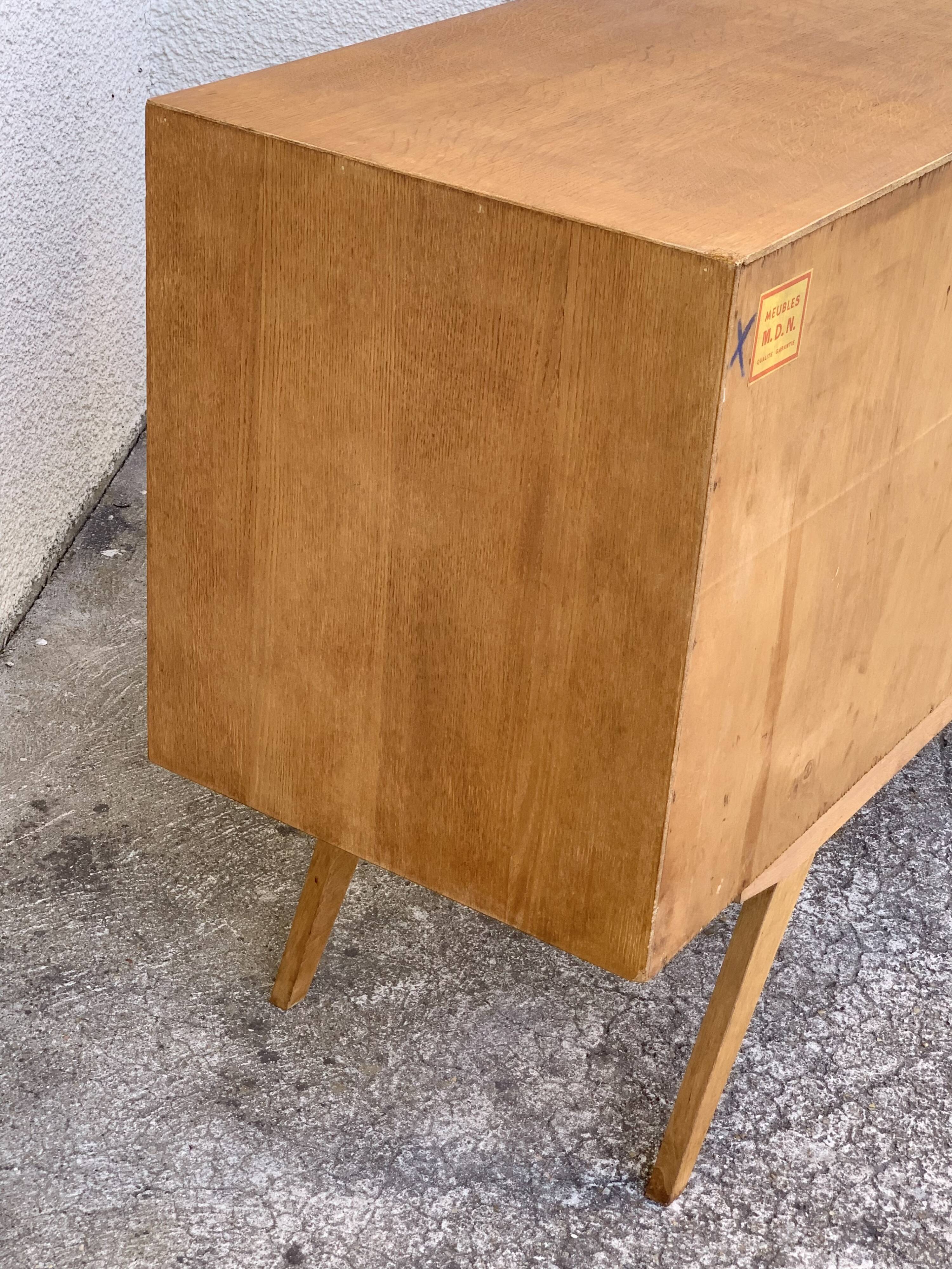 Vintage buffet compass feet 1950