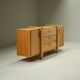 Brustalist oak sideboard, Belgium.