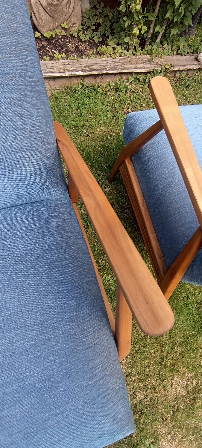 Pair of vintage armchairs