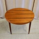 Table à manger extensible danoise en palissandre 1960