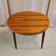 Danish mid-century extendable rosewood dining table 1960s