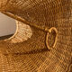 Vintage wicker lampshade