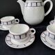 Part of a Basque porcelain coffee service