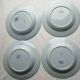 lot of 4 hollow plates Creil Montereau, Model Japan